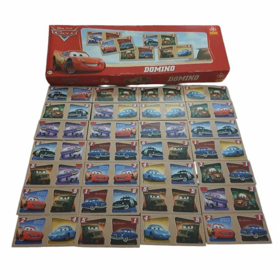 Disney Cars Disney auta domino zygzak McQueen zlomek lugi guido auta