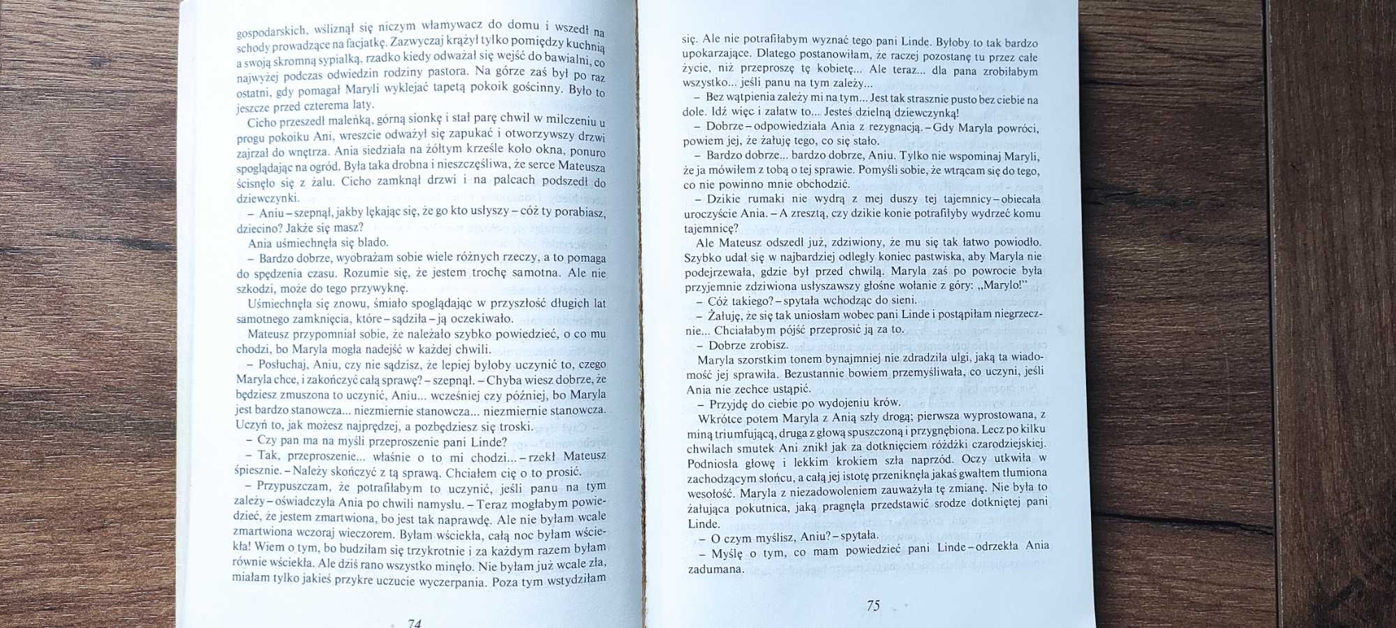 Ania z Zielonego Wzgórza, Lucy Maud Montgomery, lektura