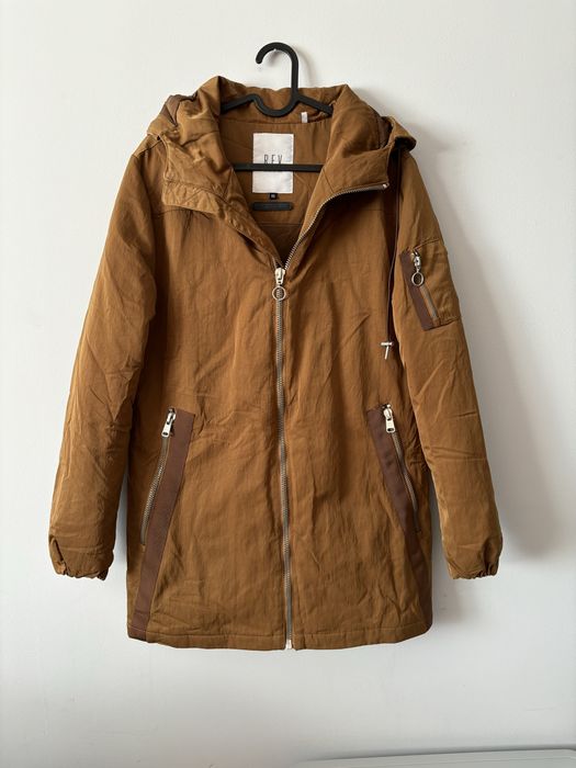 Kurtka płaszcz Revolution parka brązowa