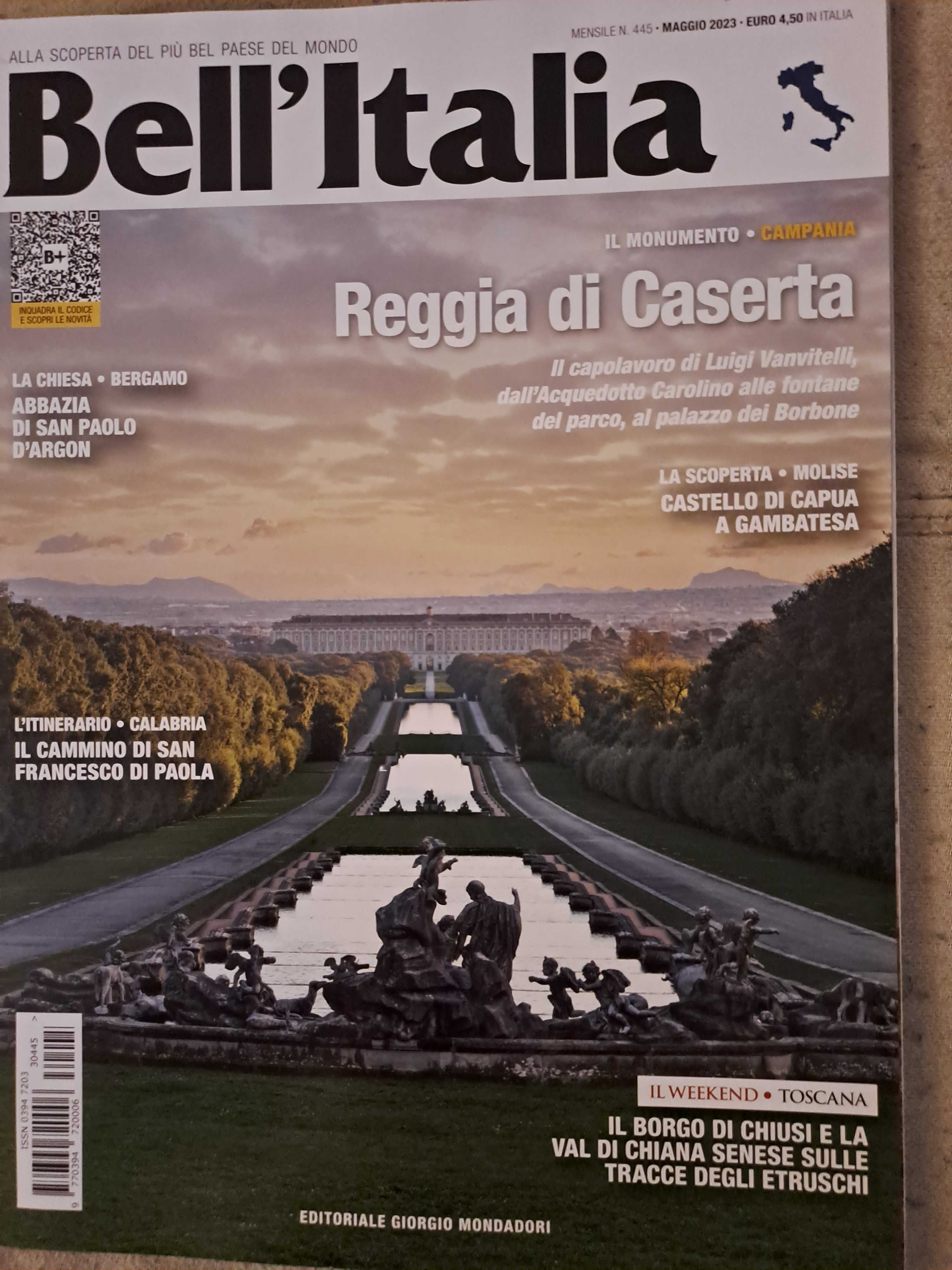 Revistas Dove/In Viaggio/Bell'Europa/Bell'Italia/Observador