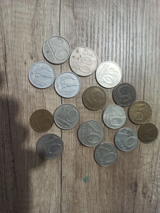 16 starych polskich monet