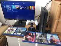 Ps 4 з монітором та іграми