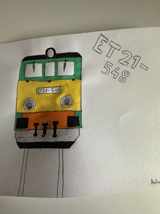 Rysunki pociągów na zamównienie