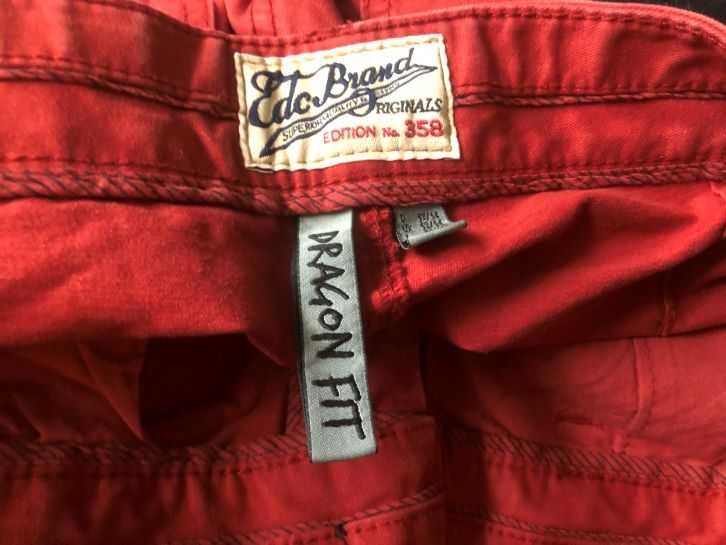 EDC BY ESPRIT DRAGON FIT W32 L34 PAS 88 spodnie męskie jak nowe