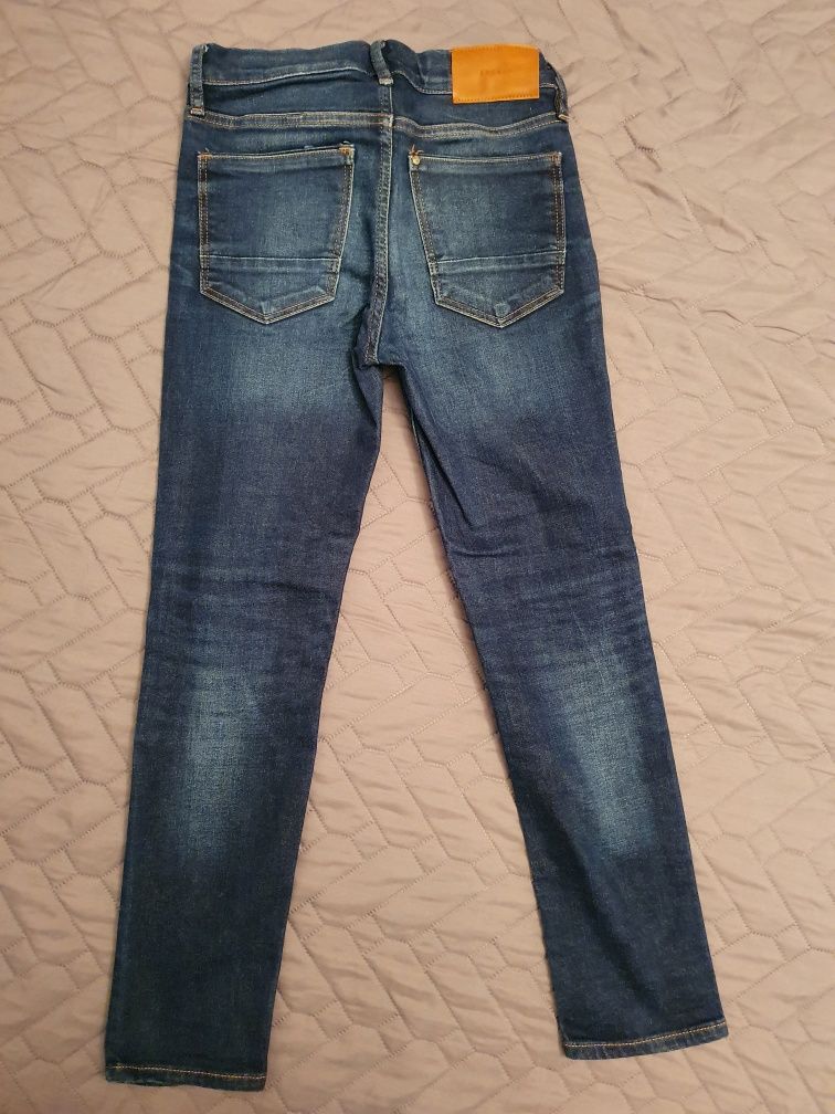 Spodnie H&M jeansowe 146