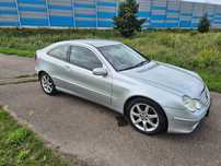 Mercedes C-klasa w203 coupe Polski salon 1.8 kompresor