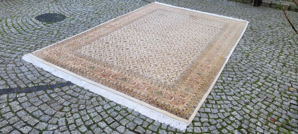 -70% kaszmirowy indo bidjar lśniący perski dywan ręcznie tkany 200/320