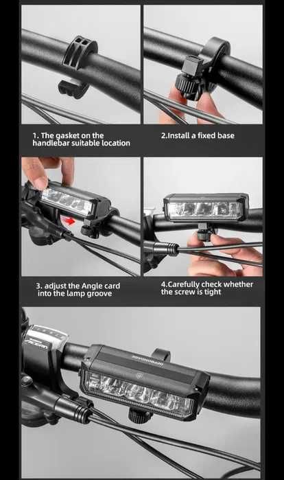 Велофара OFFBONDAGE EOS 610, EOS 620,  EOS 640, фонарь (Гарантия)
