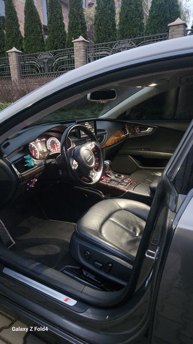 Audi A7 s line матриція проекція