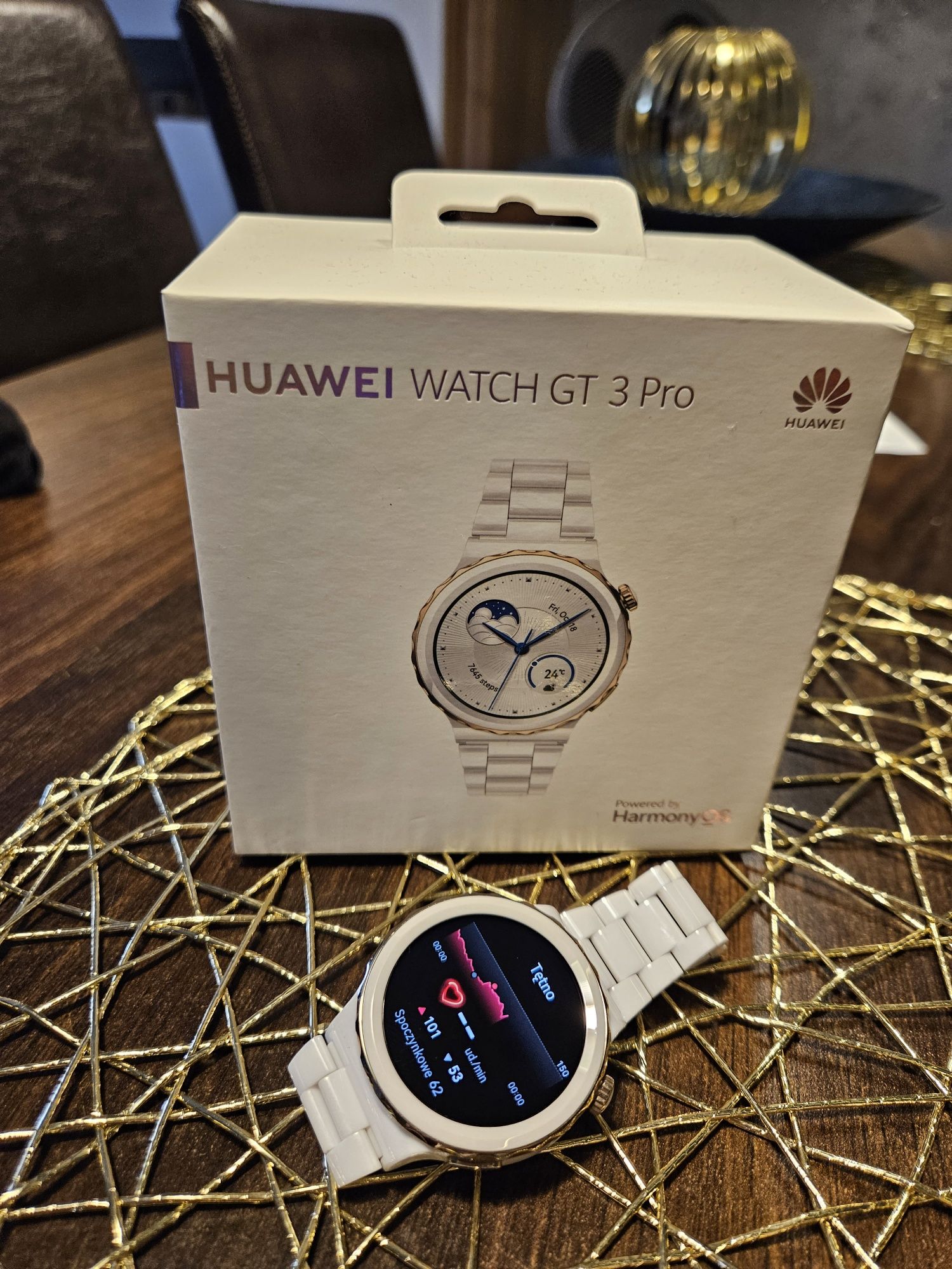 Huawei watch GT3 Pro Elegant stan idealny