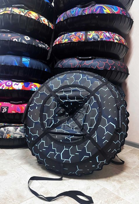 Надійний тюбінг тюбинг плюшка тюба ватрушка таблетка санки надувні