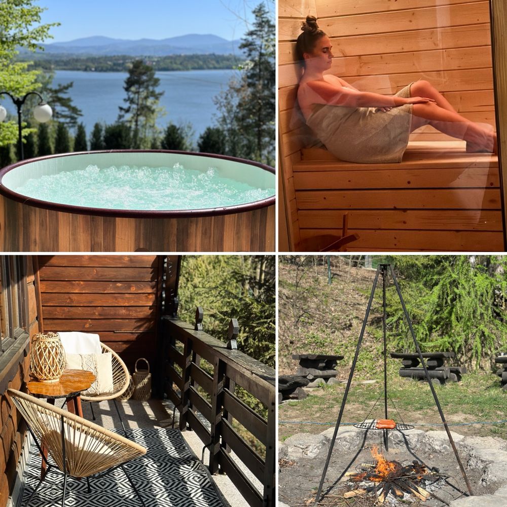 Domek w górach 15 osób. Wakacje, panieński! Sauna, jacuzzi