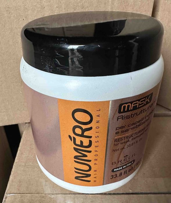 Кристали Brelil Professional шампунь та маска Numero