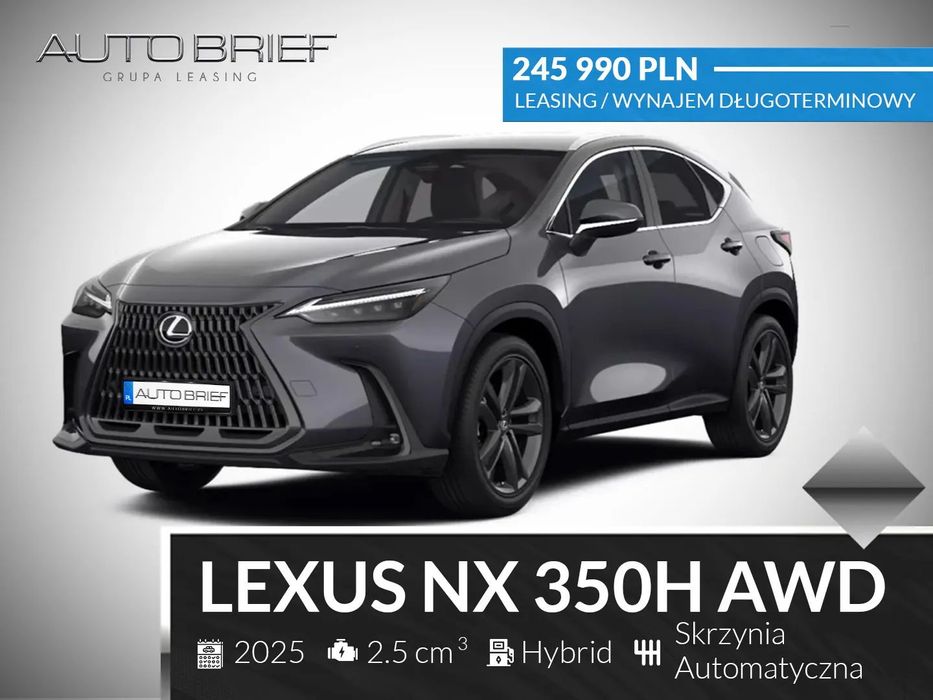 Lexus NX Prestige 2,5 Hybrid 243 KM 4/4 + Design + Tazuna!