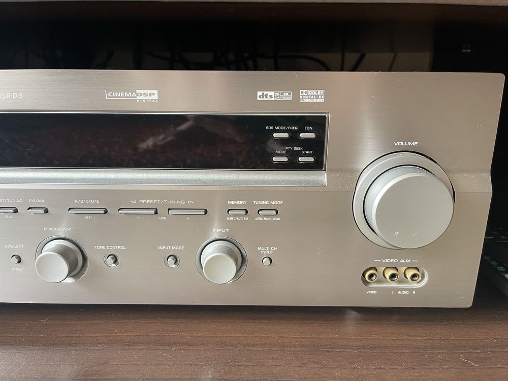 Amplificador Yamaha RX-V550 – Home Theater 6.1