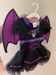Fato bruxinha halloween 12 meses