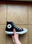 Converse 39 24.5cm Czarne Wysokie
