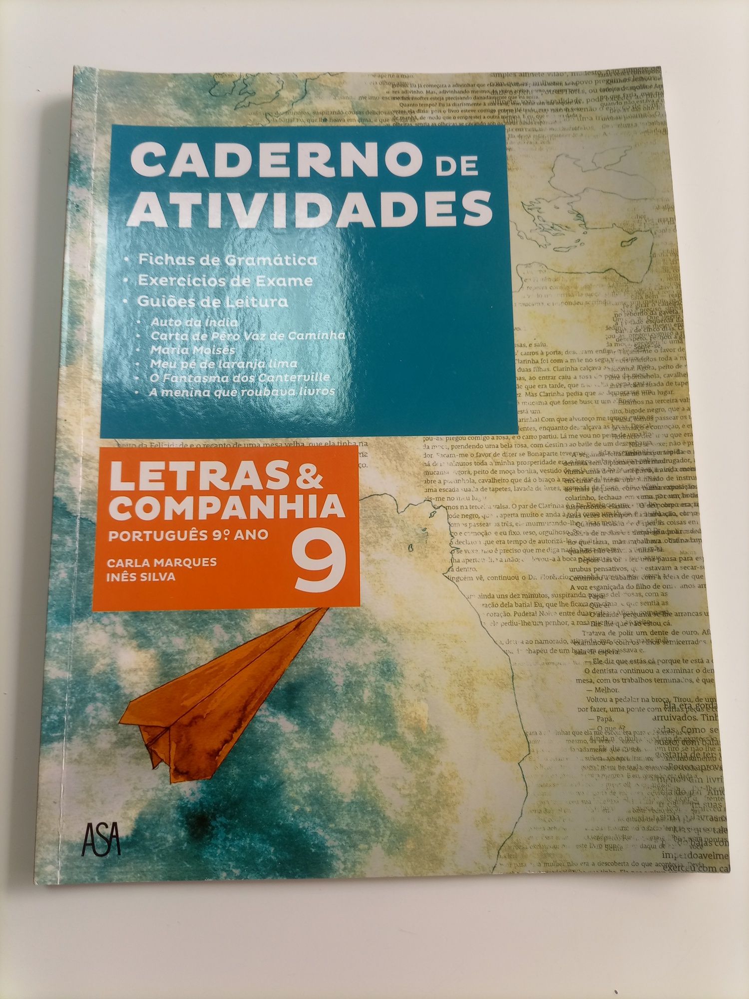 Manual de português letras e companhia e caderno de atividades