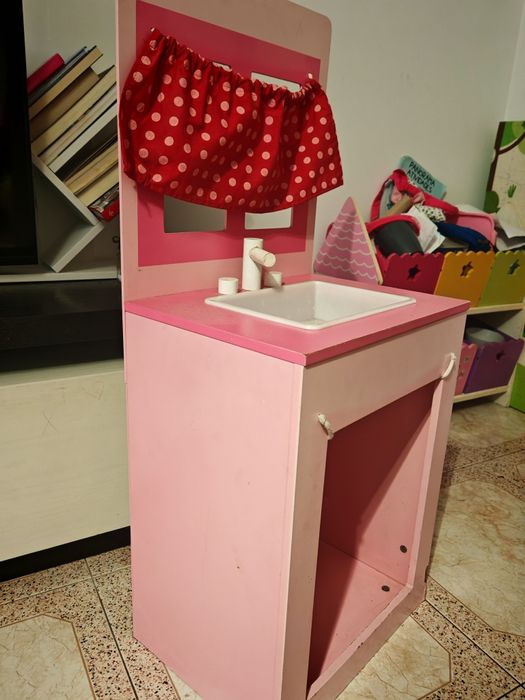 Cozinha de madeira brincar