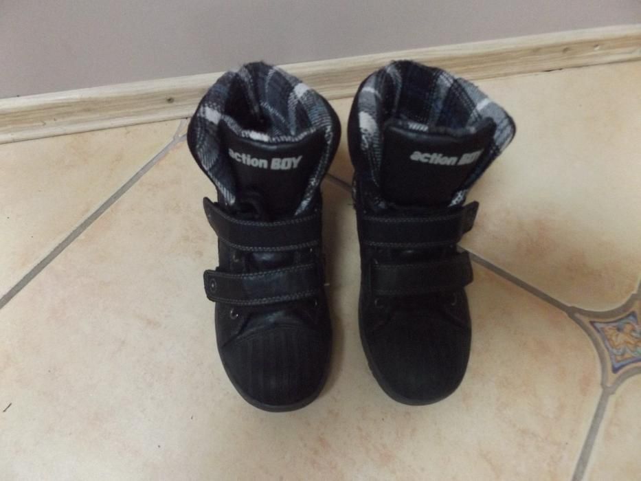 Buty zimowe roz 33,wkł22,5