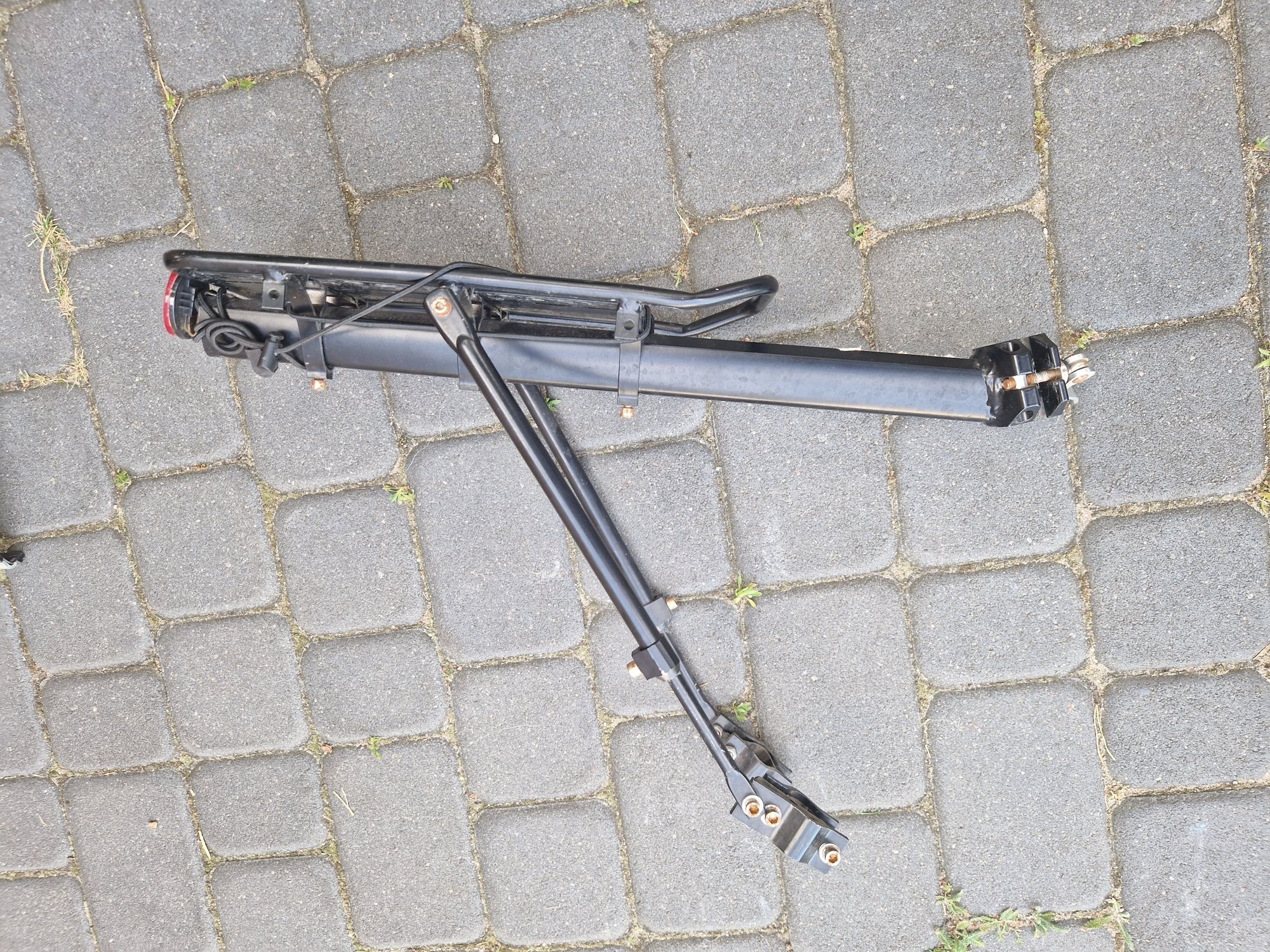 Fotelik rowerowy Bobike Maxi Exclusive + bagażnik