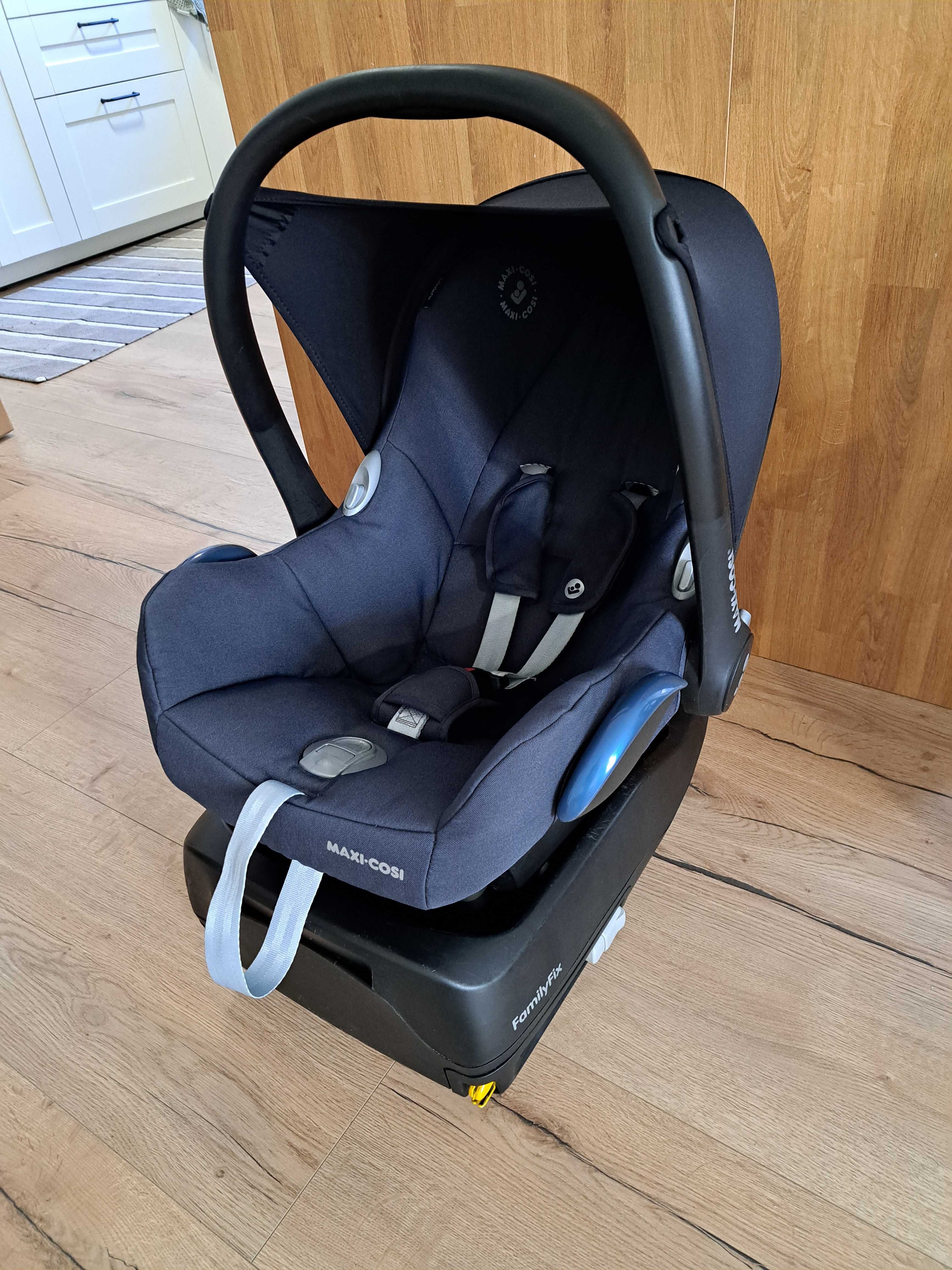 Fotelik Maxi cosi cabrio fix + baza isofix