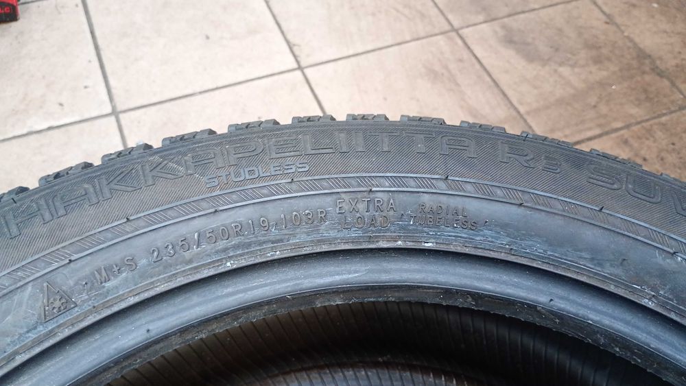 2x 235/50R19 Nokian Hakkapeliitta R3 Zima Używane Siedlce