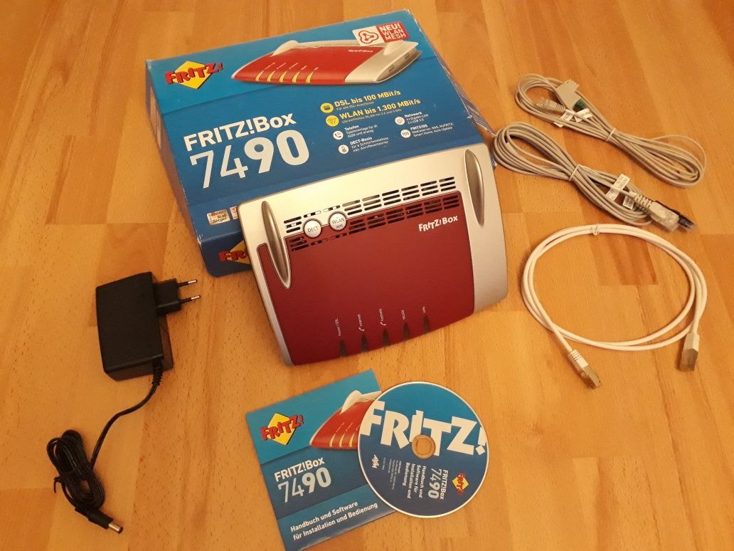 Nowy Router Fritz!Box 7490