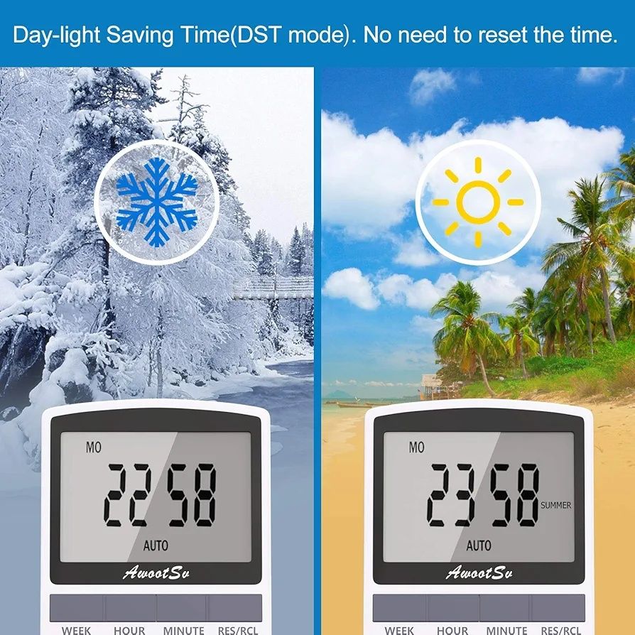Automatyczny timer gniazdo wtykowe Lcd Automatyczny przelacznik