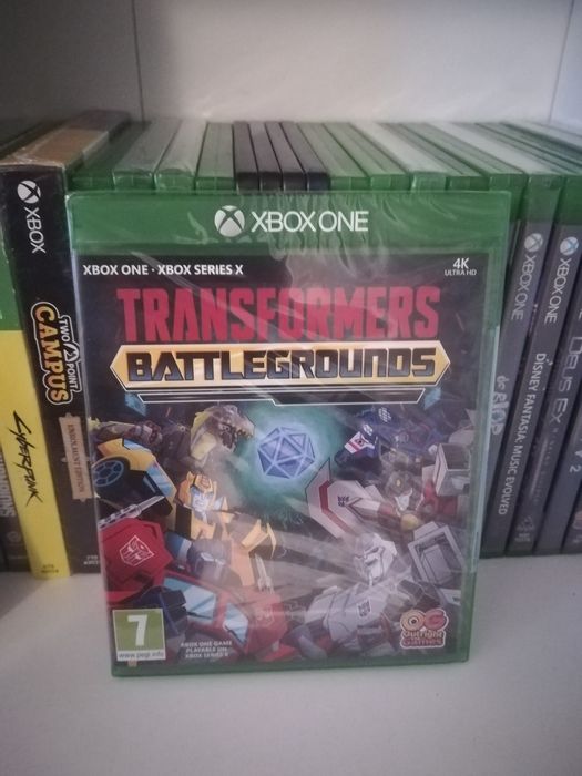 Transformers battlegrounds nowa folia xbox one series x