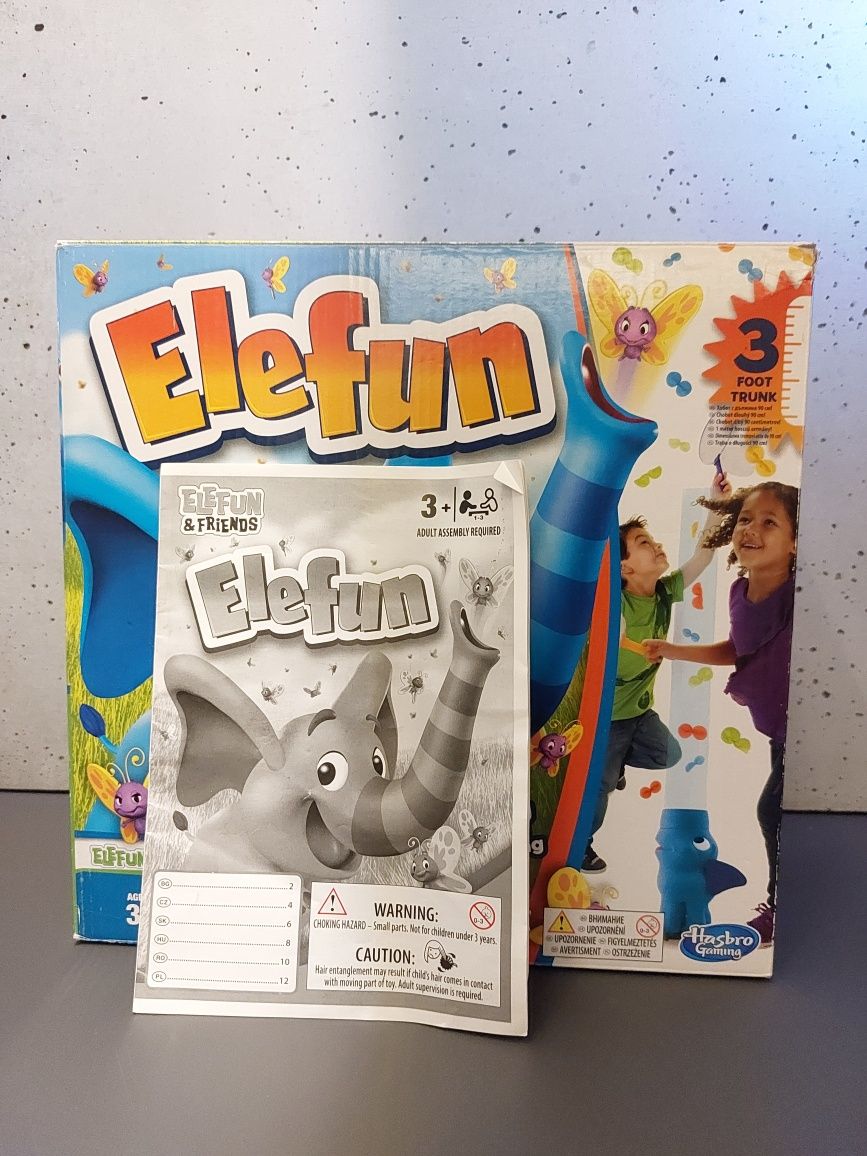 Gra zręcznościowa Elefun Hasbro - kompletna, łapanie motylków