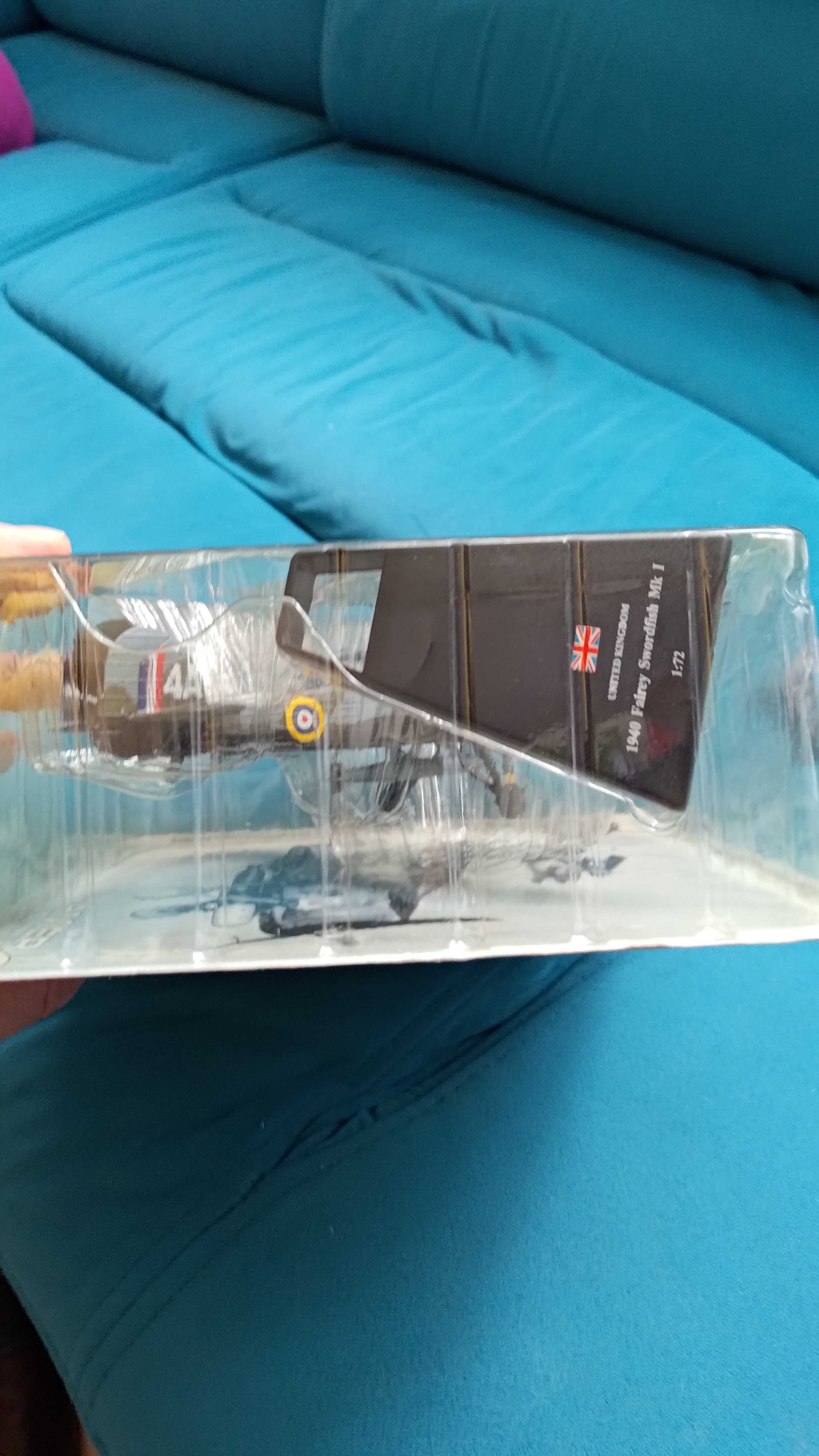 model samolot Fairey Swordfish MK I 1940 skala 1:72