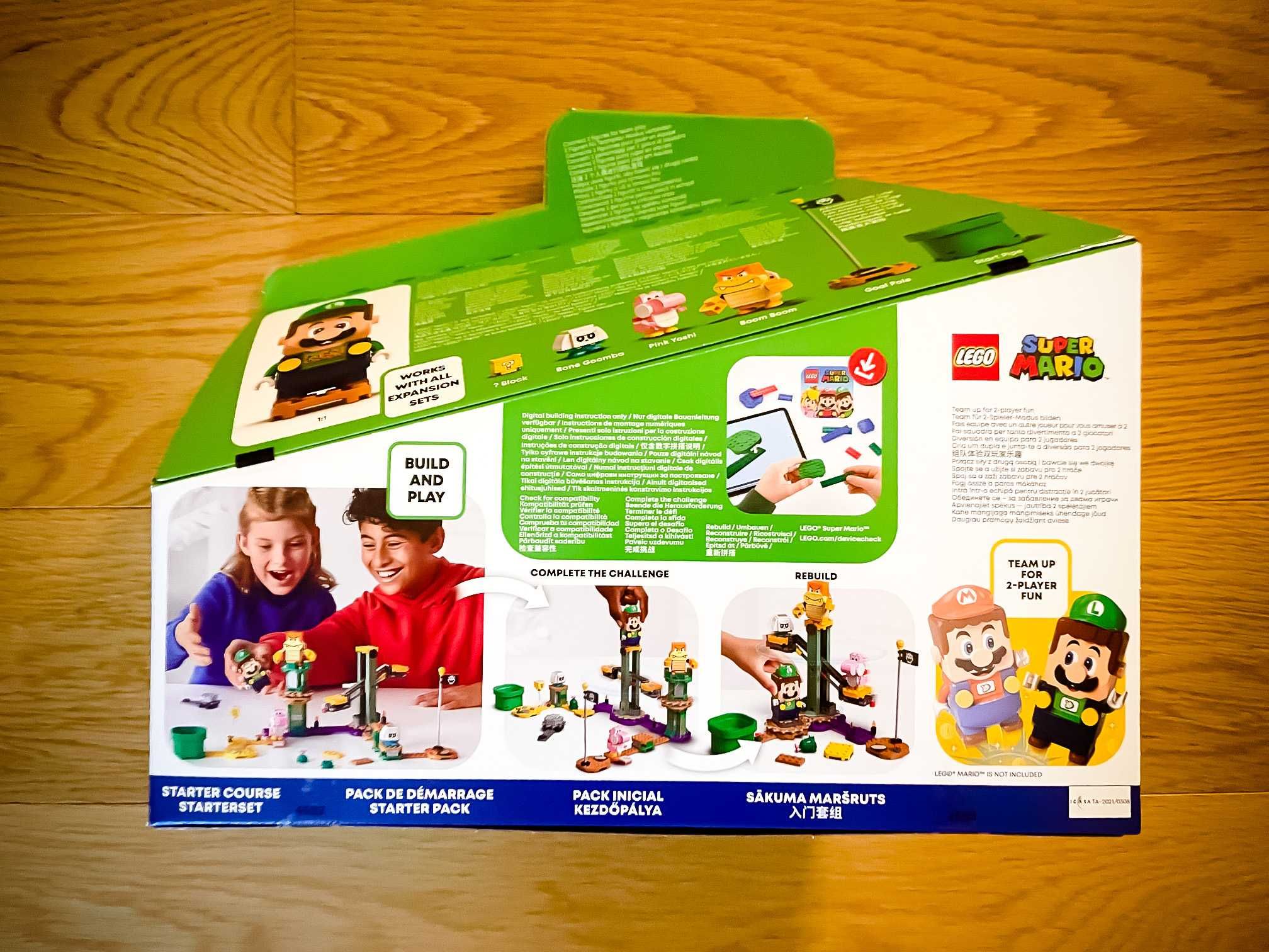 Lego 71387: Super Mario Adventures Luigi Starter Course (novo/selado)