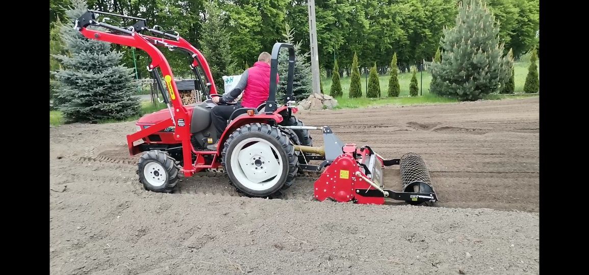 Glebogryzarka separacyjna, kosiarka bijakowa, traktorek z turem