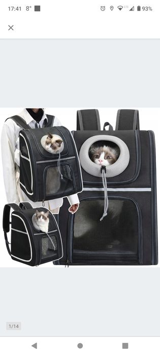 Plecak dla kota, plecak dla psa NOWY