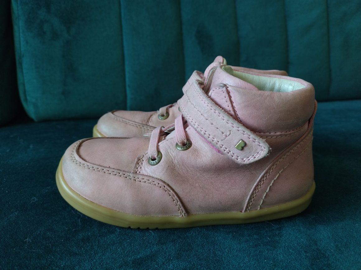 Różowe buty Bobux Timber Boot Vintage Rose rozm. 25