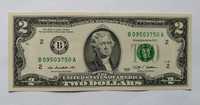 Банкнота 2 доллара США, 2009 год