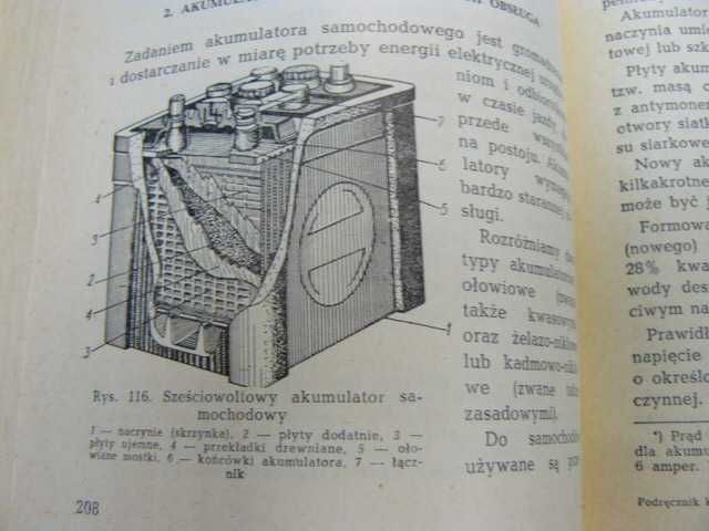 Podręcznik kierowcy II KATEGORII W. ZAWADZAKI 1959 R BK