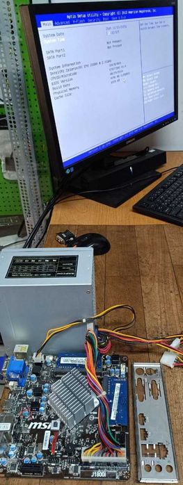 Комплект MSI J1800I, Intel Celeron J1800, 4 ГБ