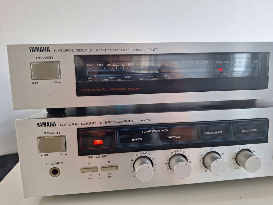 Yamaha Tuner  T-07, Amplituner A-07