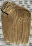 Premium Ultra ciemny naturalny blond, włosy doczepiane clip in