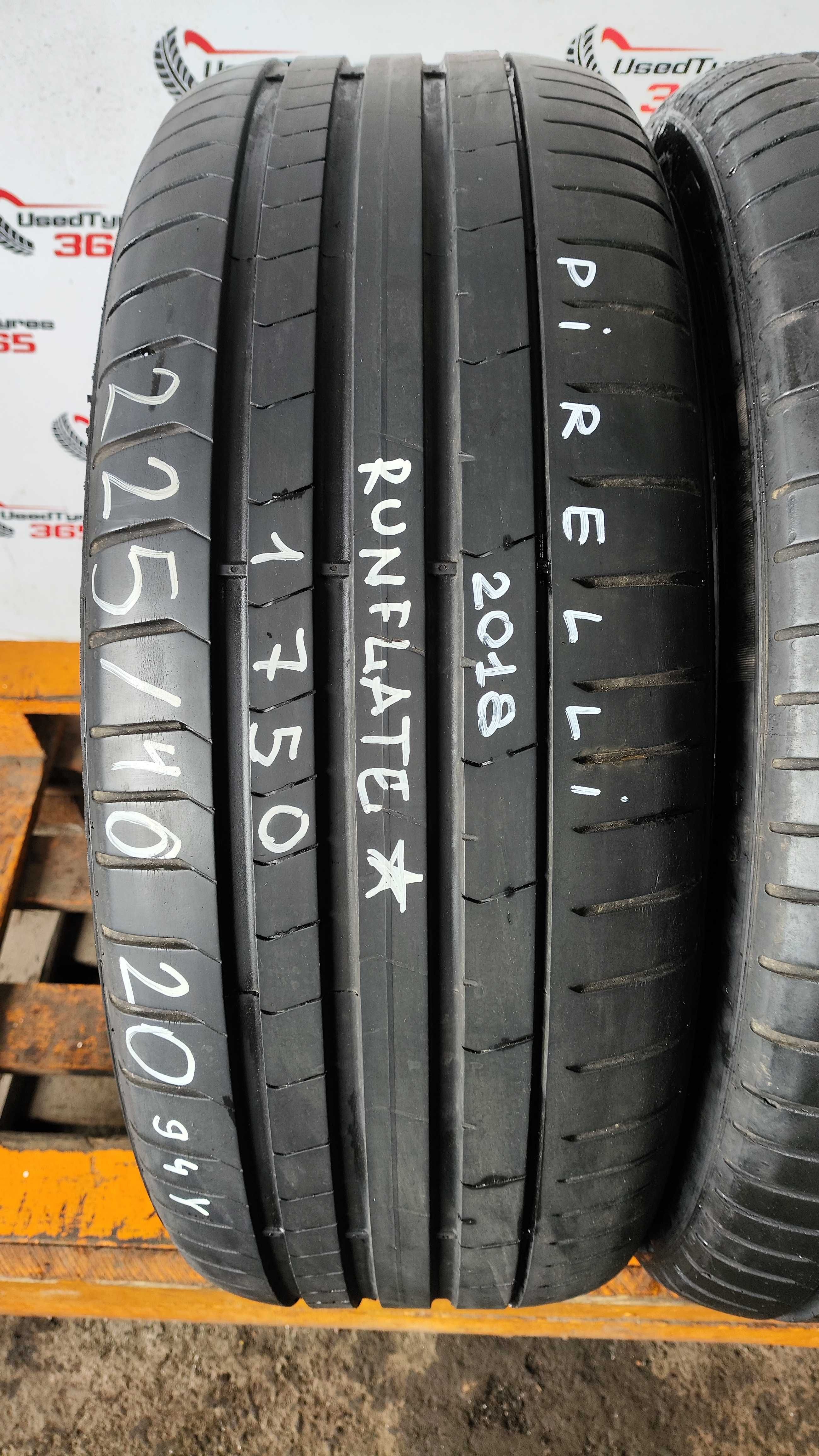 БЕЗ ПРЕДОПЛАТ Шини/Резина/Колеса Pirelli 225 40 R20 94Y Runflat Літо