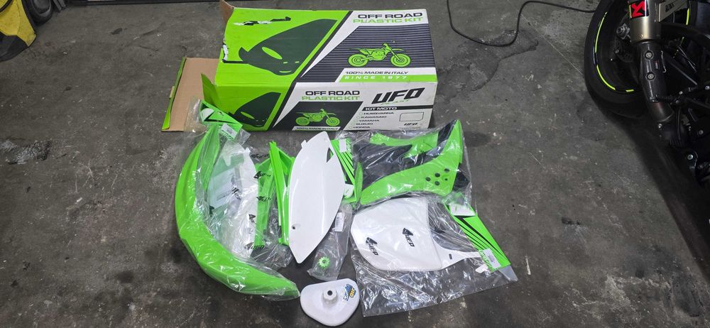 Komplet plastików KAWASAKI KXF 450 ! NOWE ! UFO ! Zobacz ! Wysyłka !