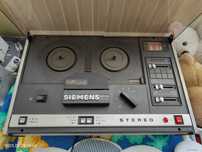 Magnetofon szpulowy - UNITRA 1417S Uwertura z napisem Siemens
