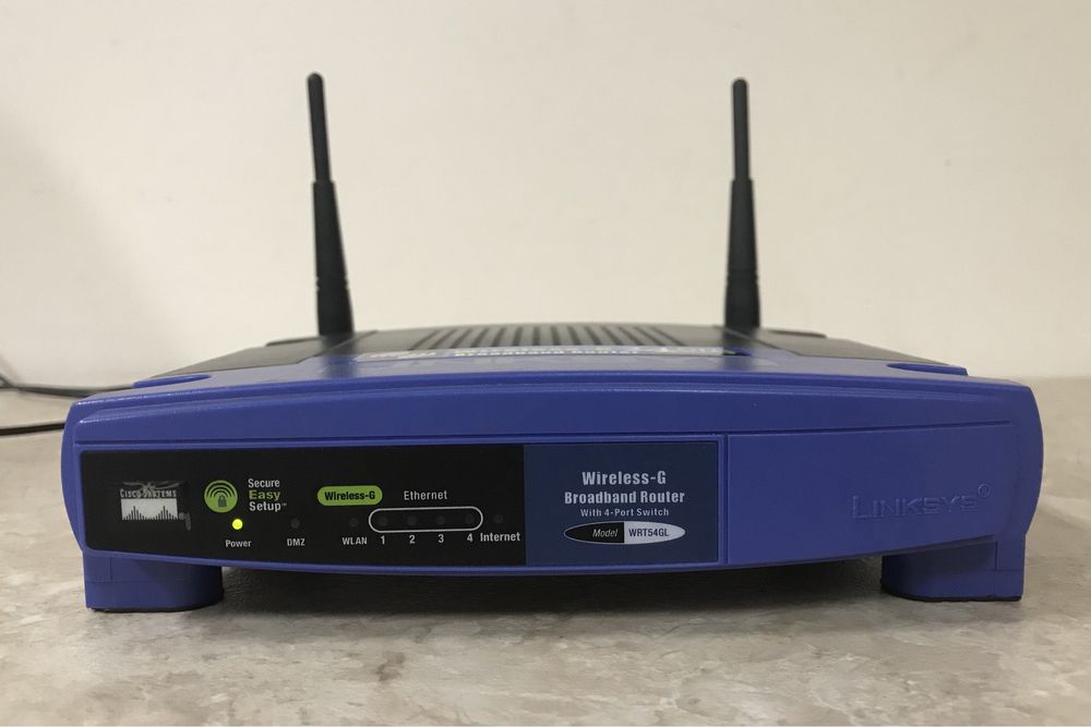 Маршрутизатор Linksys WRT54GL