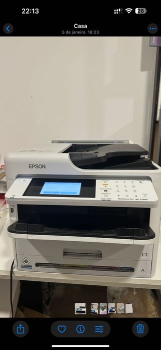 Impressora Epson WorkForce Pro WF-C5890