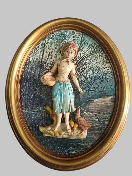 Барильєфна настінна картина - панно. Італія