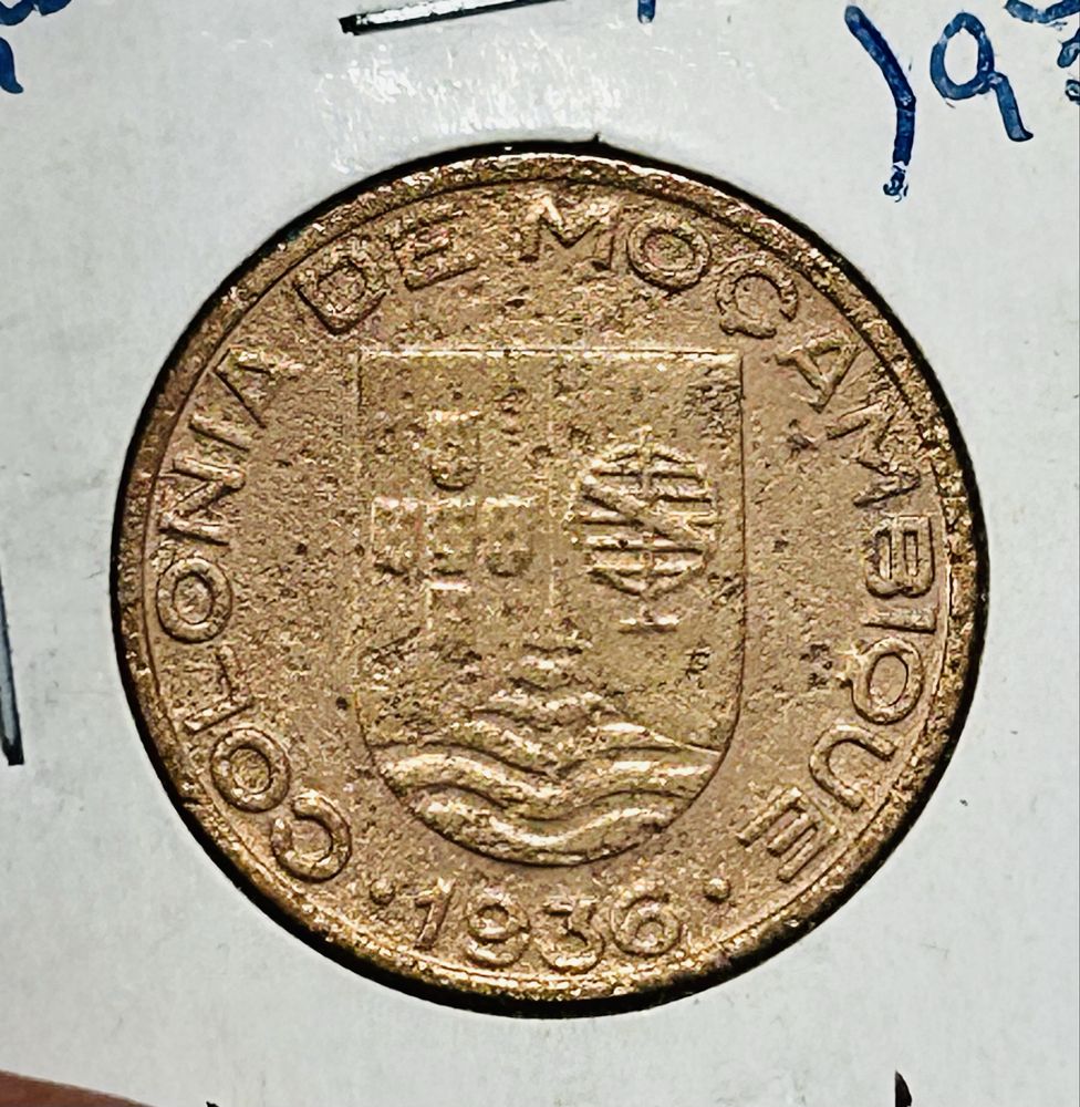 20 centavos 1936 Bronze - Moçambique