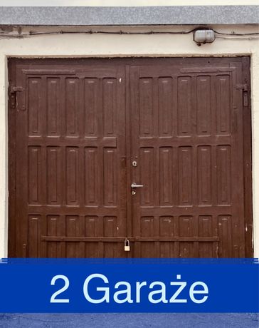 2 GARAŻE - po remoncie - bezczynszowe