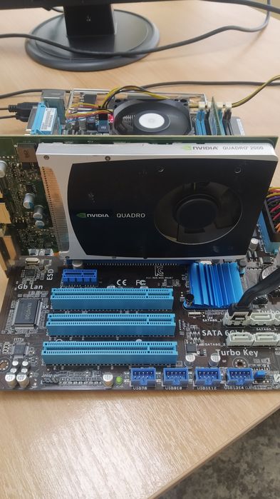 Комплект материнська плата, оперативна пам'ять, процесор, відеокарта